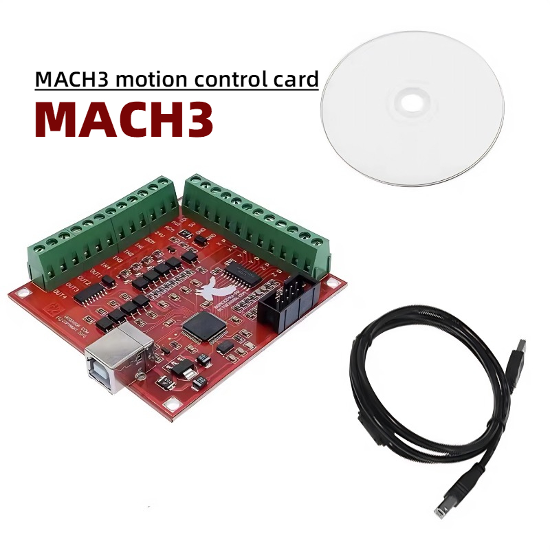 5 Axis Cnc Breakout Board Interface Mach3 - Płytka rozszerzeń CNC MACH3 100Khz 4-osiowa