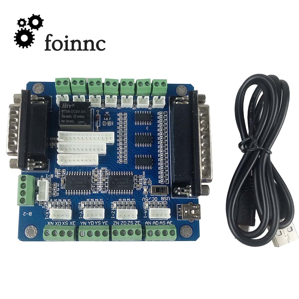 5 Axis Cnc Breakout Board Interface Mach3 - Mach3 5 osi CNC Breakout płyta
