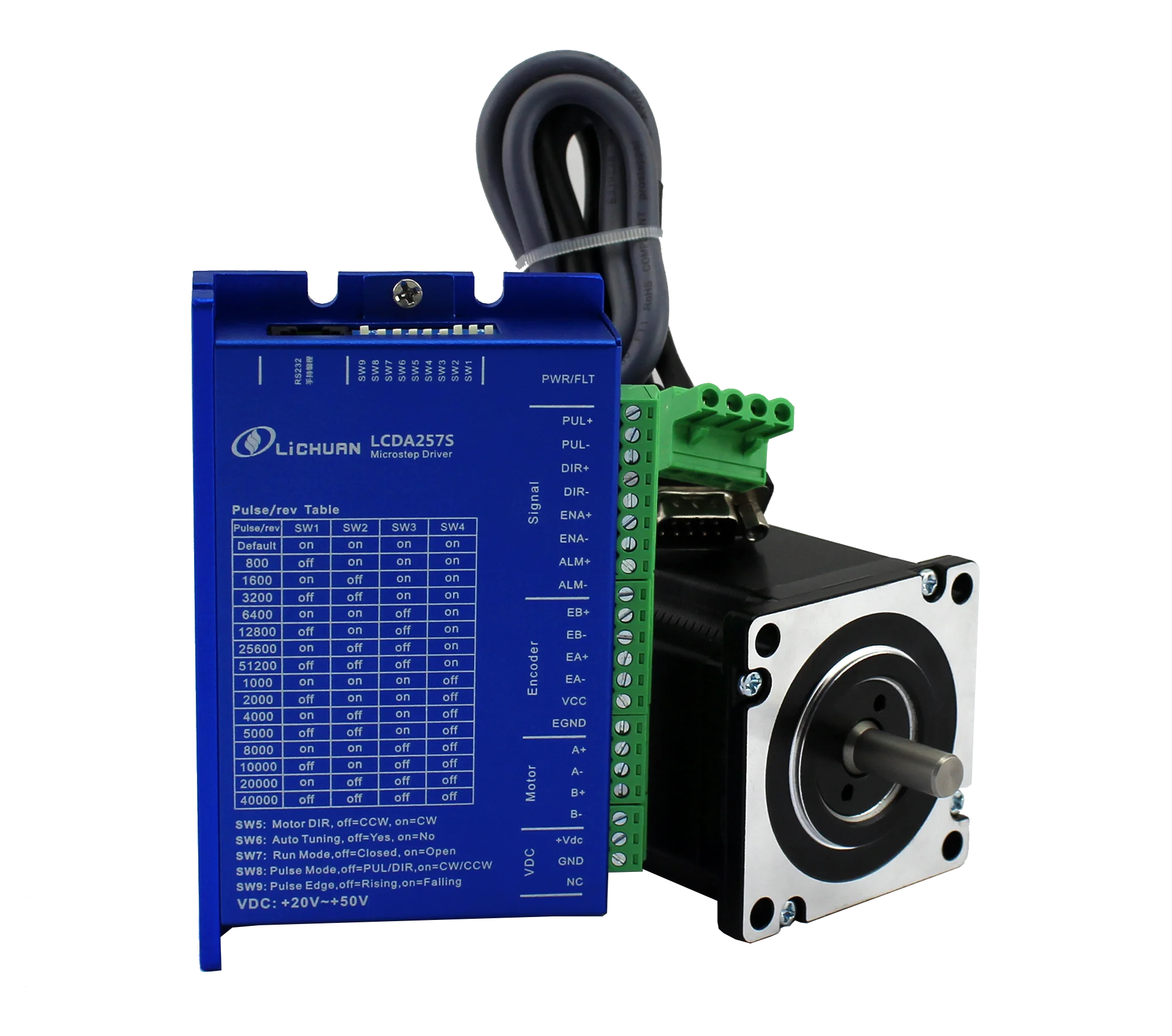 Nema 23 Closed Loop Stepper Motor Driver Kit - Zestaw silnika krokowego 2-fazowego Nema23 3Nm