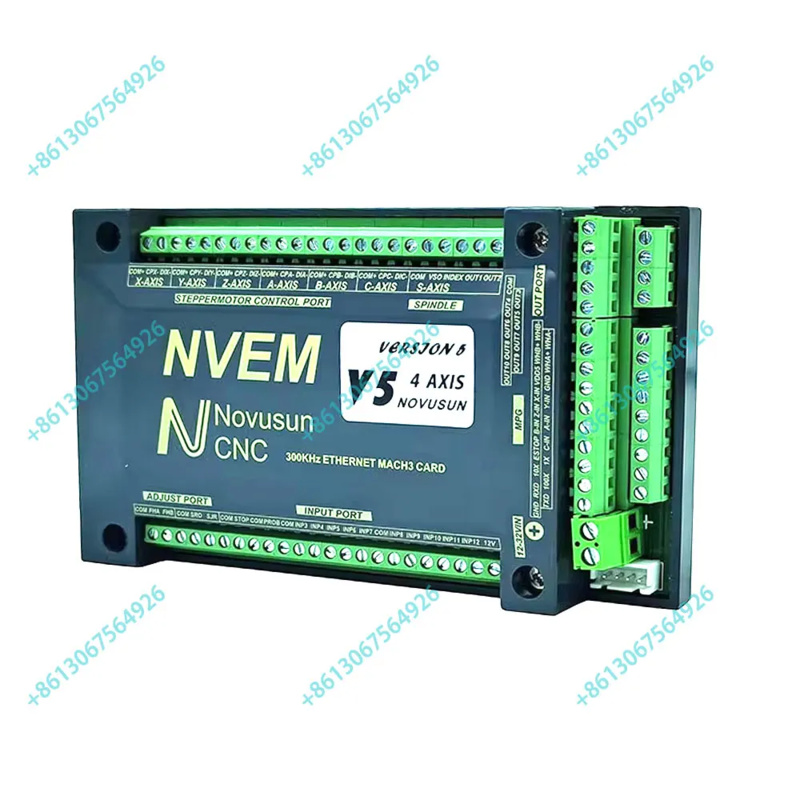5 Axis Cnc Breakout Board Interface Mach3 - NVEM V5 Mach3 interfejs Ethernet karta