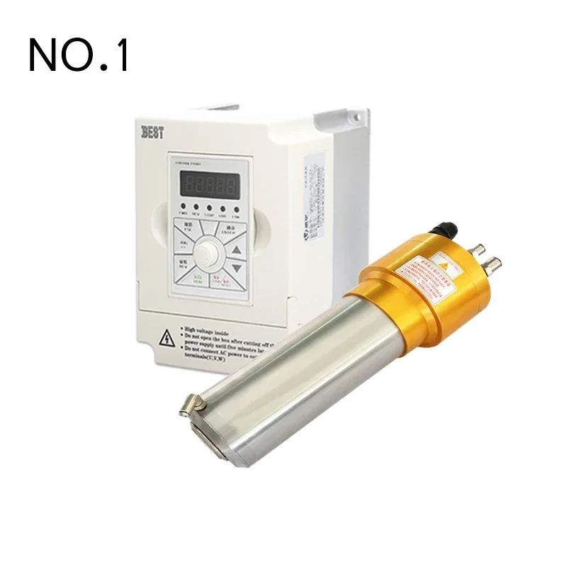2.2Kw Water Cooled Spindle Kit Vfd - 1.5kw/2.2kw Zestaw wrzeciona chłodzonego wodą 110V/220V