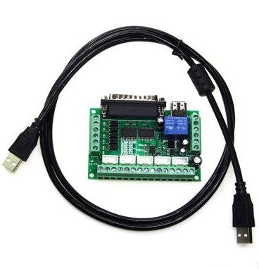5 Axis Cnc Breakout Board Interface Mach3 - 1 sztuk nowy interfejs MACH3 5