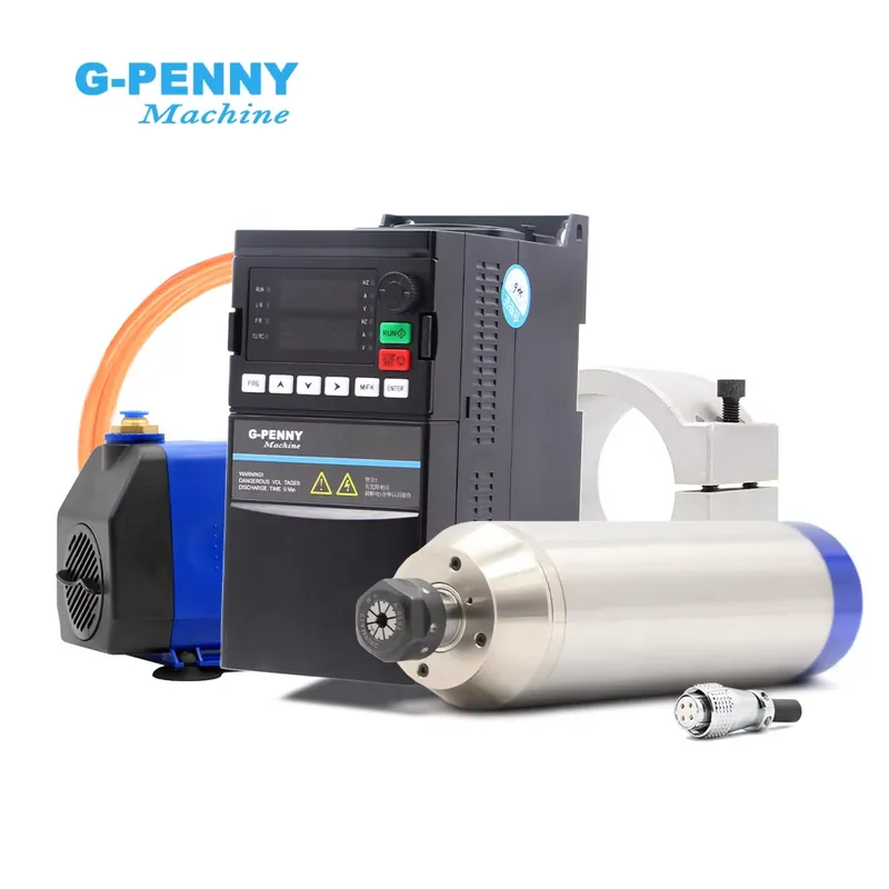2.2Kw Water Cooled Spindle Kit Vfd - Zestaw wrzeciona chłodzonego wodą do obróbki