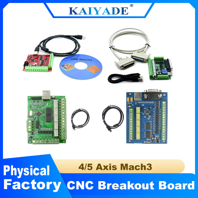 Mach3 Usb Cnc Controller 4 Axis 100Khz - Sterownik CNC System MACH3 4-osiowy USB