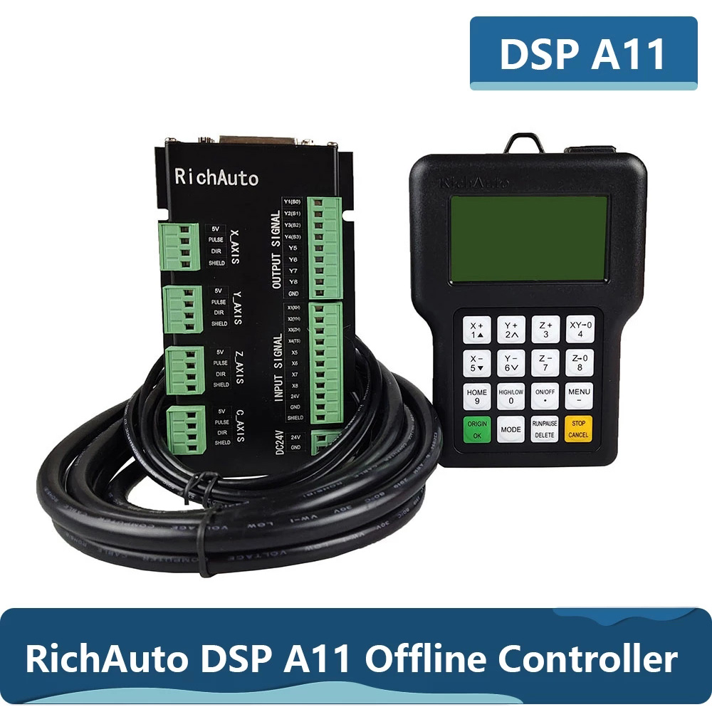 Richauto A11 Dsp Controller 3 Axis - RichAuto DSP A11 sterownik CNC A11S
