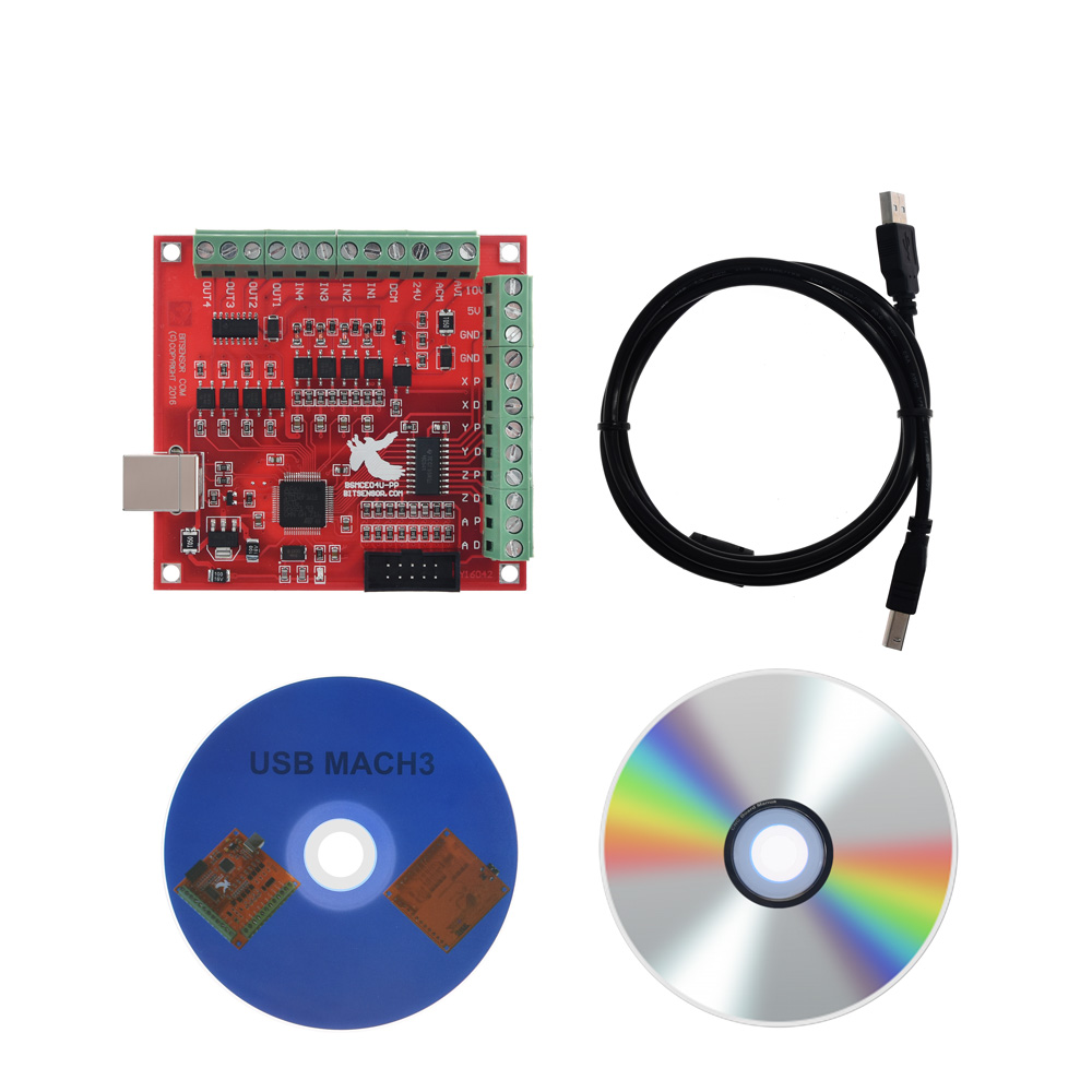 Mach3 Usb Cnc Controller 4 Axis 100Khz - Karta sterująca CNC USB MACH3 4-osiowa,