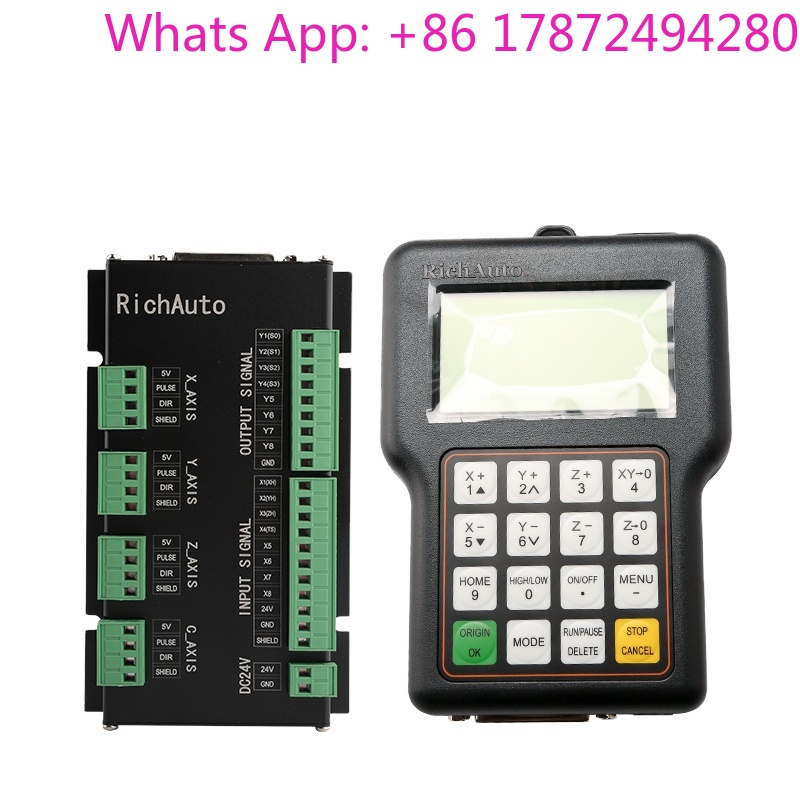 Richauto A11 Dsp Controller 3 Axis - Frezarka CNC 3-osiowa z kontrolą Rich