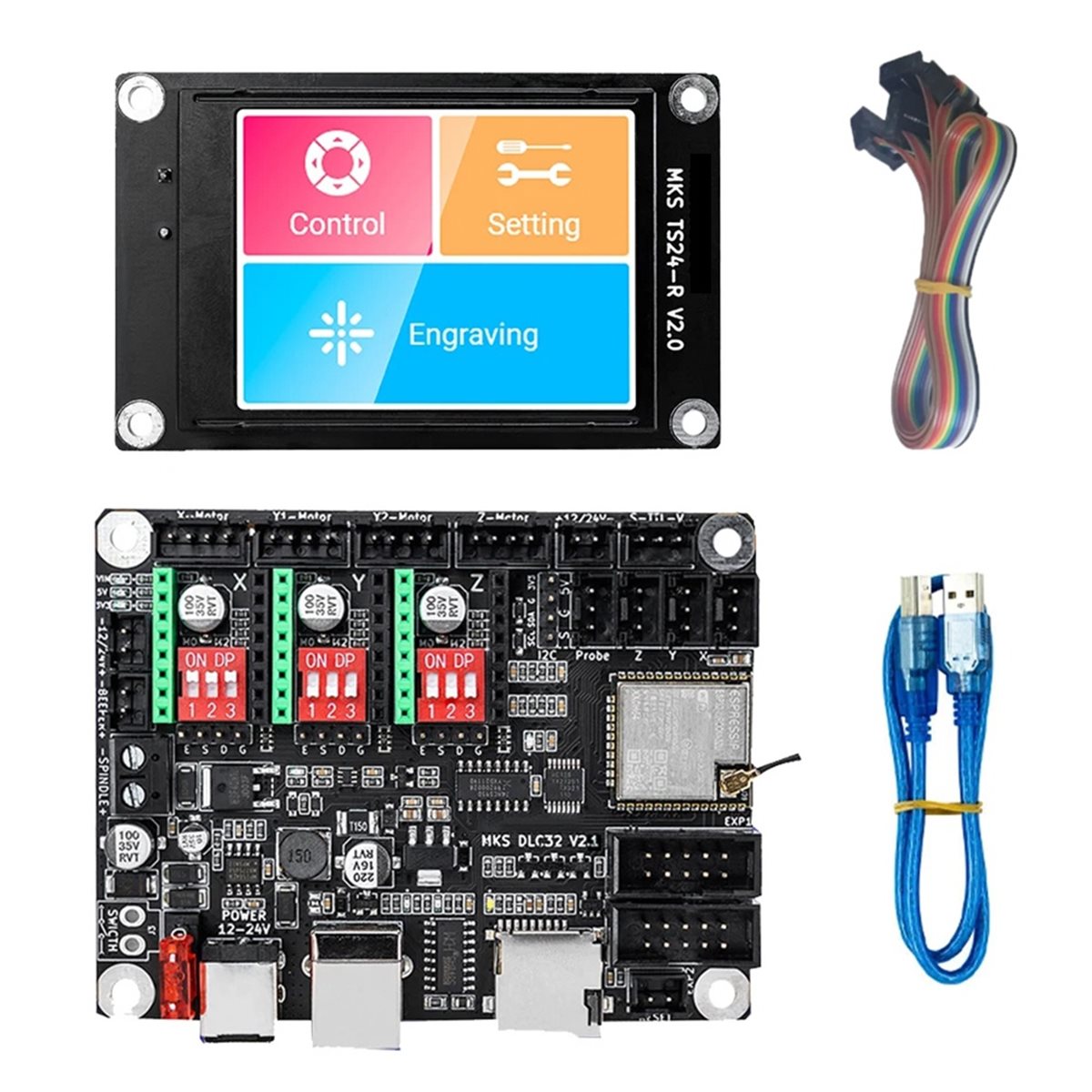 [VALUE PACK] Offline Controlle – Grbl 32 Bit Control Board Offline Display recenzja i cena