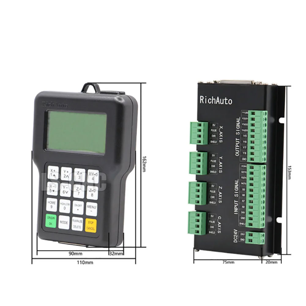 Richauto A11 3-osiowy sterowni – Richauto A11 Dsp Controller 3 Axis recenzja i cena