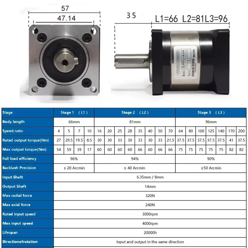 Przekładnia planetarna 57 Siln – Nema 23 Closed Loop Stepper Motor Driver Kit recenzja i cena