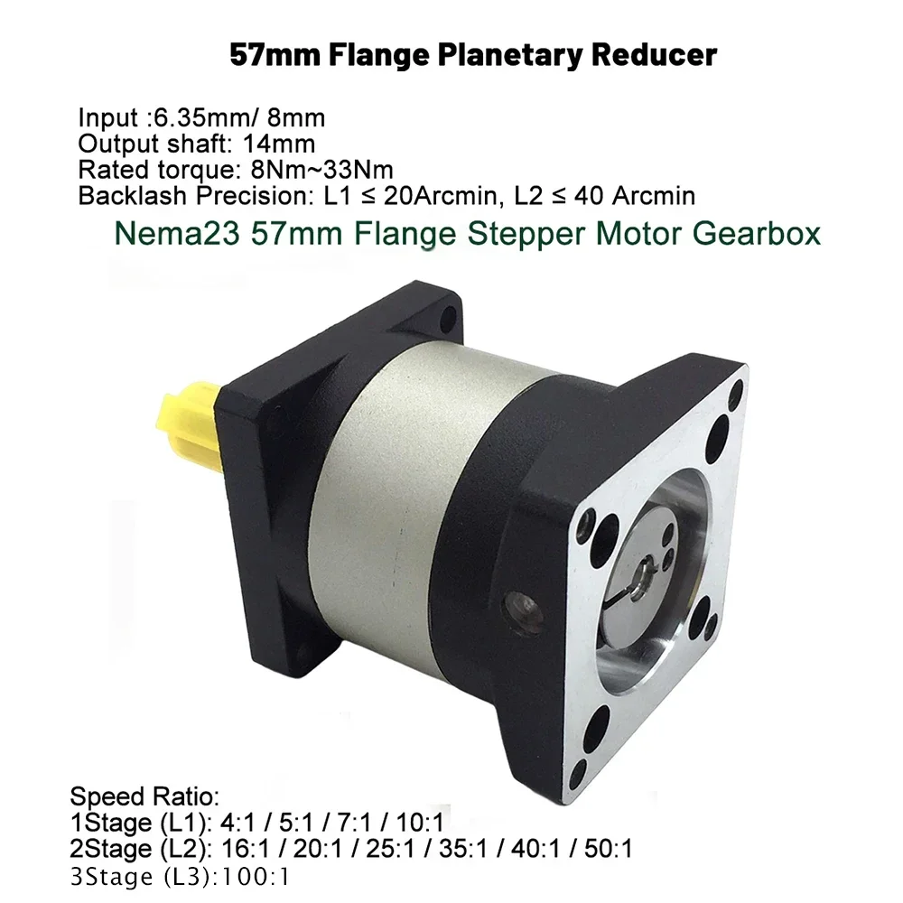 Przekładnia planetarna 57 Siln – Nema 23 Closed Loop Stepper Motor Driver Kit recenzja i cena
