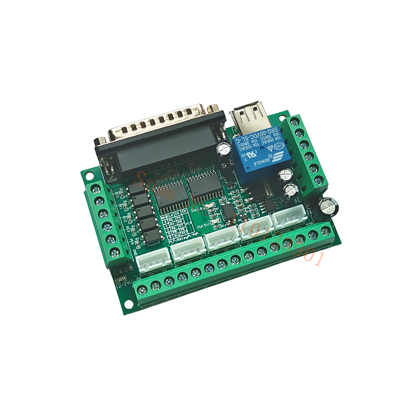 1pc 5 osi CNC tabliczka zacisk – 5 Axis Cnc Breakout Board Interface Mach3 recenzja i cena