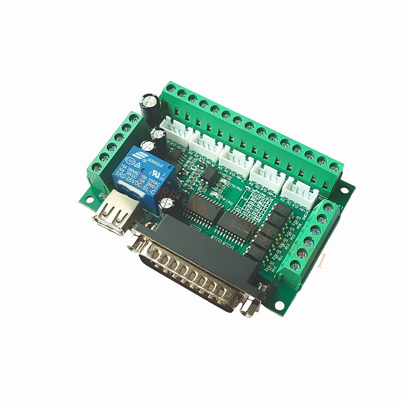 1pc 5 osi CNC tabliczka zacisk – 5 Axis Cnc Breakout Board Interface Mach3 recenzja i cena
