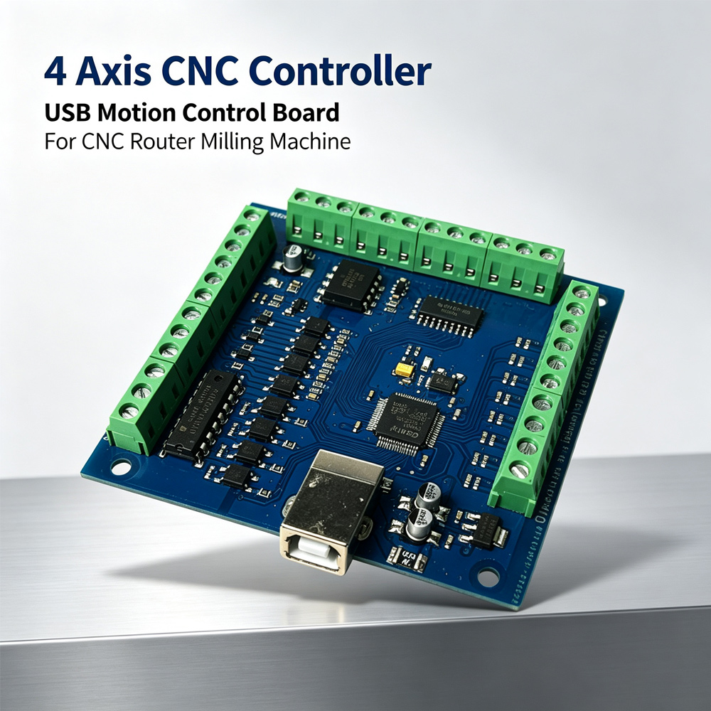 Karta sterownika ruchu CNC MAC – Mach3 Usb Cnc Controller 4 Axis 100Khz recenzja i cena