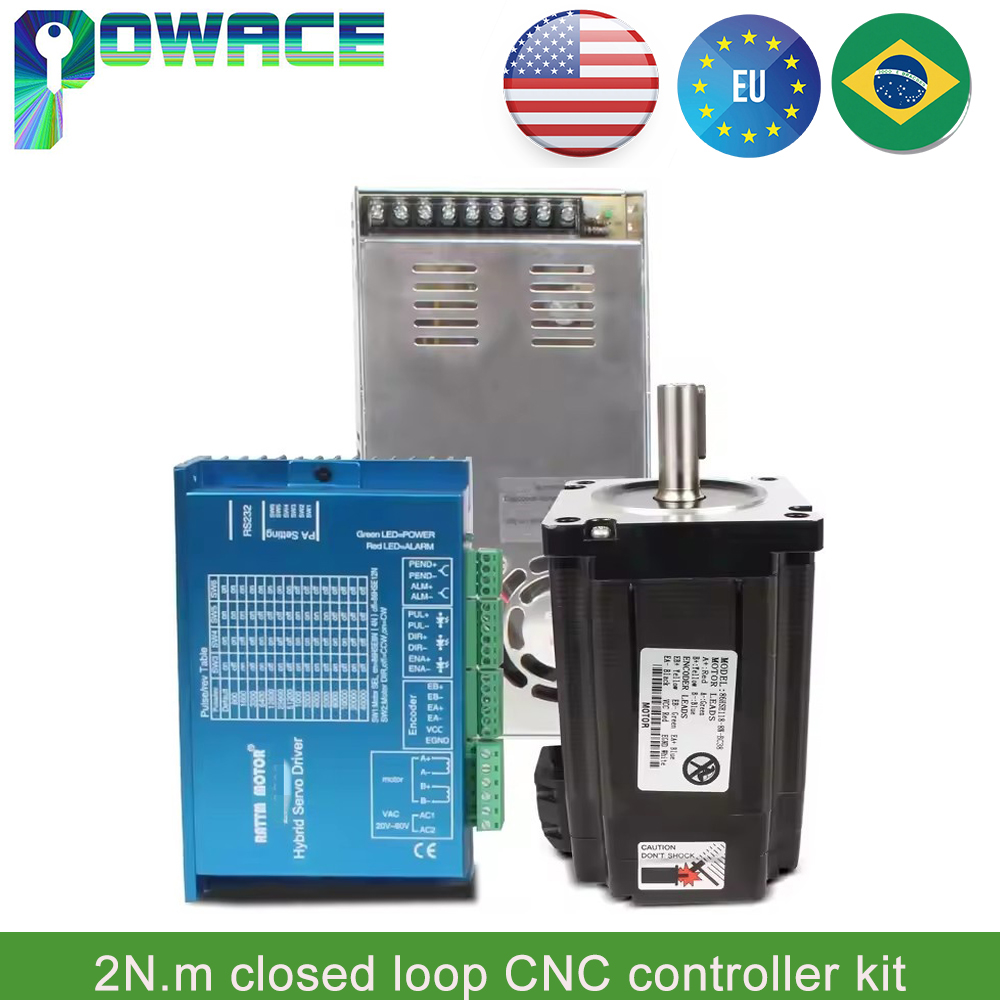 【EU】 Zestaw sterownika CNC z z – Nema 23 Closed Loop Stepper Motor Driver Kit recenzja i cena