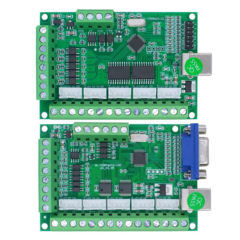 1 szt. Płytka sterownika silni – 5 Axis Cnc Breakout Board Interface Mach3 recenzja i cena