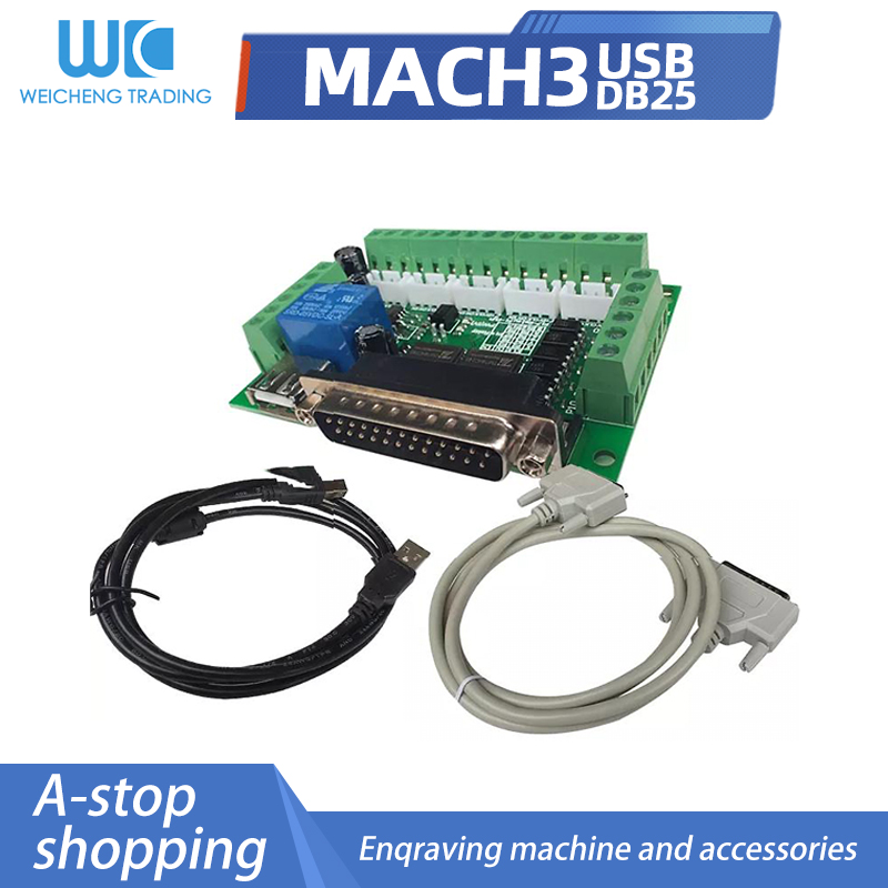 1 Zestaw 5-osiowej płytki adap – 5 Axis Cnc Breakout Board Interface Mach3 recenzja i cena