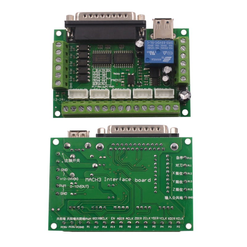 1 Zestaw 5-osiowej płytki adap – 5 Axis Cnc Breakout Board Interface Mach3 recenzja i cena