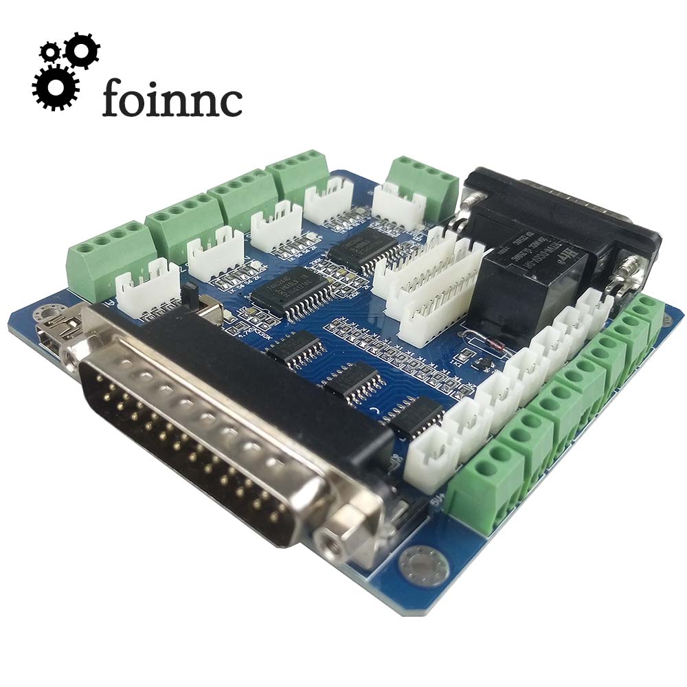 Mach3 5 osi CNC Breakout płyta – 5 Axis Cnc Breakout Board Interface Mach3 recenzja i cena