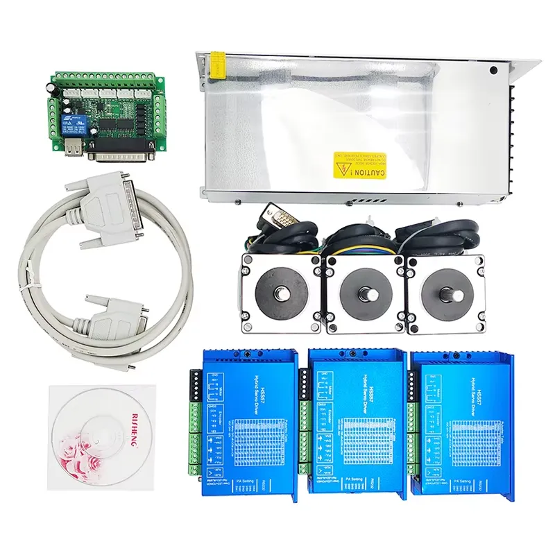 3-osiowy zestaw CNC 2N.m Nema2 – Nema 23 Closed Loop Stepper Motor Driver Kit recenzja i cena