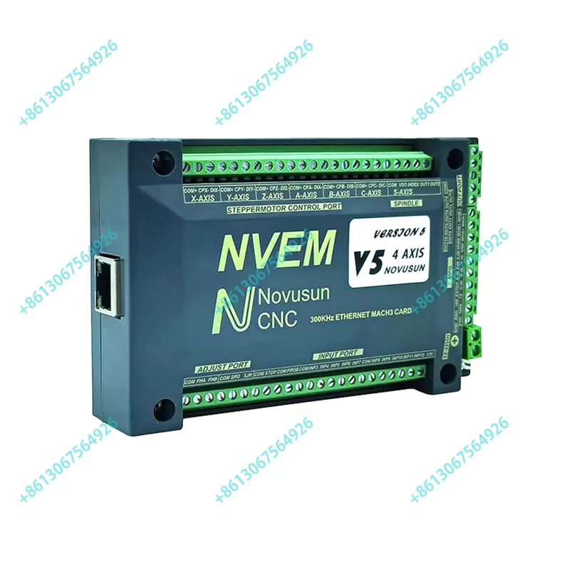 NVEM V5 Mach3 interfejs Ethern – 5 Axis Cnc Breakout Board Interface Mach3 recenzja i cena