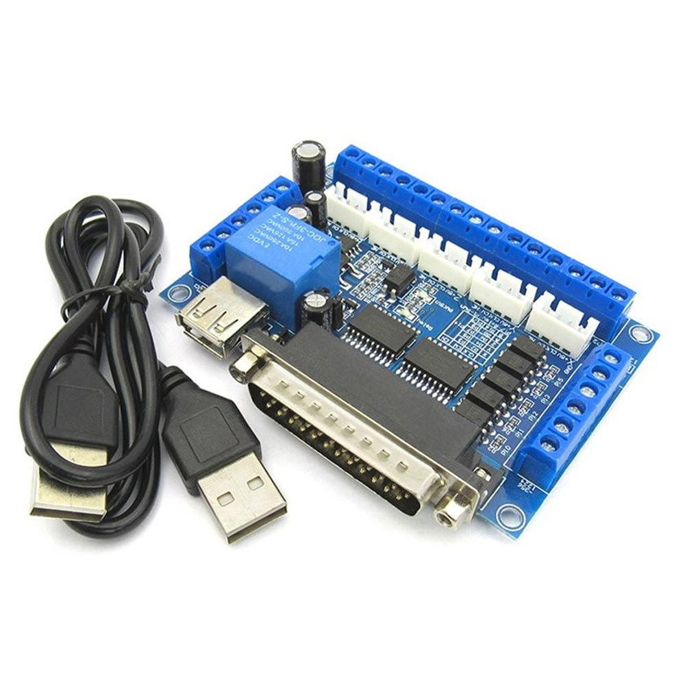 Adapter interfejsu CNC 5-osiow – 5 Axis Cnc Breakout Board Interface Mach3 recenzja i cena