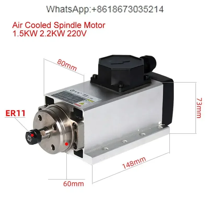 Silnik wrzeciona CNC 800W 1.5W – Er20 Collet Chuck Spindle Motor 220V recenzja i cena