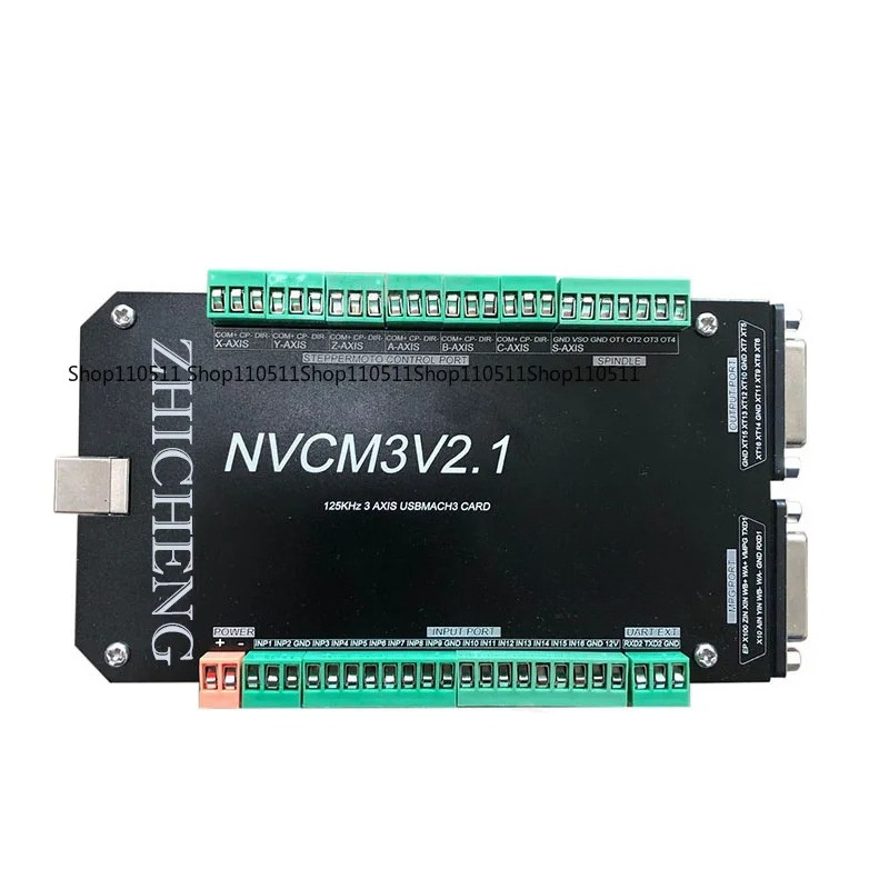 Kontroler CNC V2.1 3/4/5/6-osi – 5 Axis Cnc Breakout Board Interface Mach3 recenzja i cena