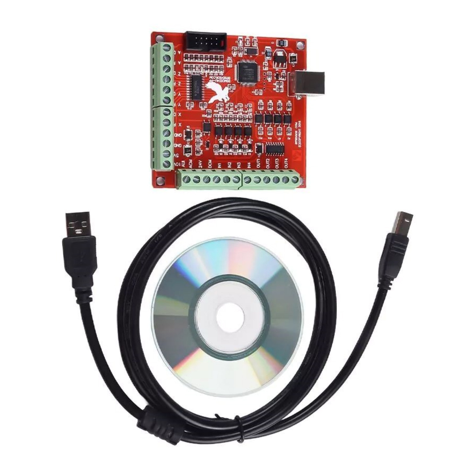 Karta sterowania ruchem USB CN – Mach3 Usb Cnc Controller 4 Axis 100Khz recenzja i cena