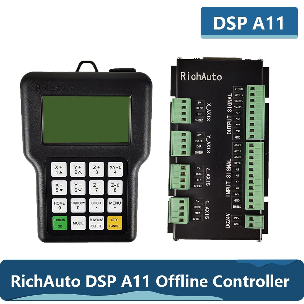 RichAuto DSP A11 sterownik CNC – Richauto A11 Dsp Controller 3 Axis recenzja i cena