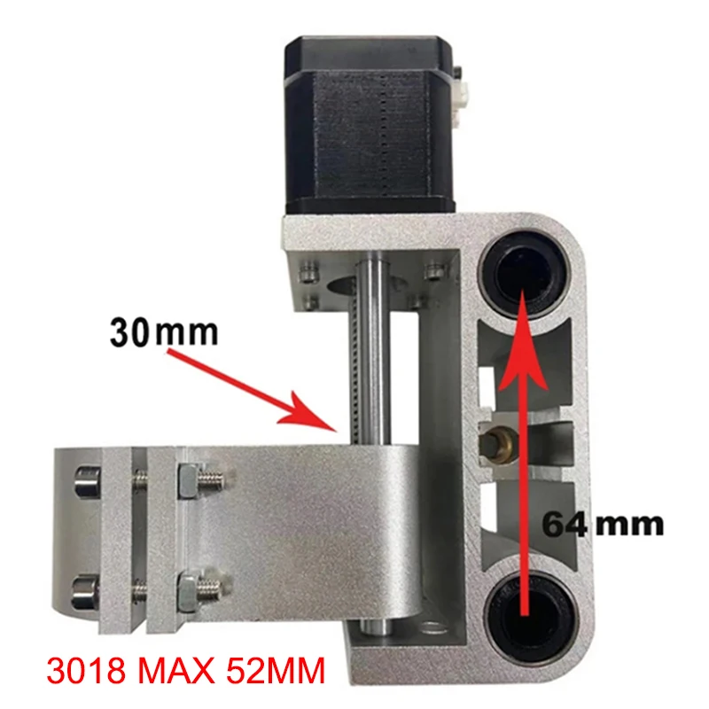 Uchwyt silnika wrzeciona osi Z – Cnc 3018 Pro Max Metal recenzja i cena