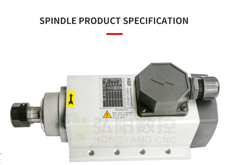 Silnik wrzeciona frezarskiego  – 2.2Kw Water Cooled Spindle Kit Vfd recenzja i cena