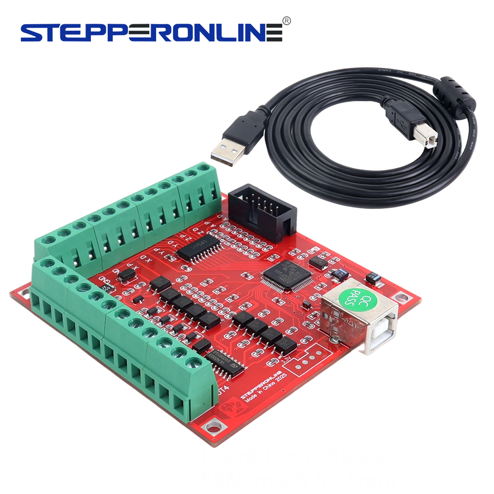 4-osiowy kontroler USB CNC Bre – Mach3 Usb Cnc Controller 4 Axis 100Khz recenzja i cena