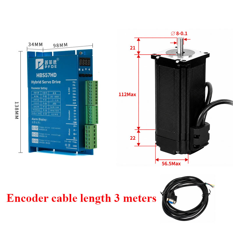 Silnik krokowy Nema23 z zamkni – Nema 23 Closed Loop Stepper Motor Driver Kit recenzja i cena