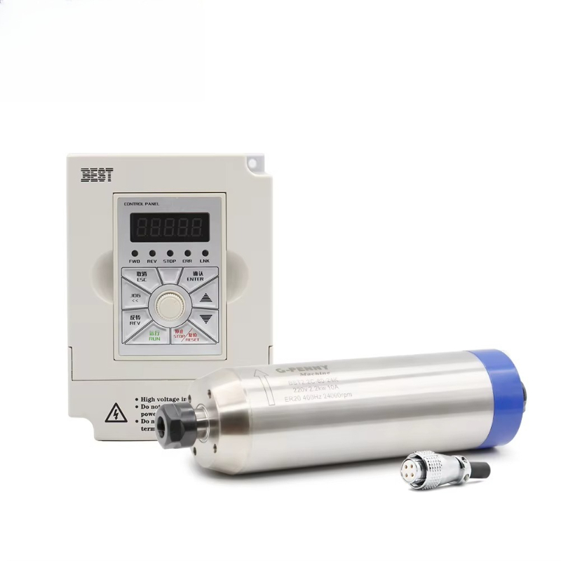 Zestaw silnika wrzeciona chłod – 2.2Kw Water Cooled Spindle Kit Vfd recenzja i cena