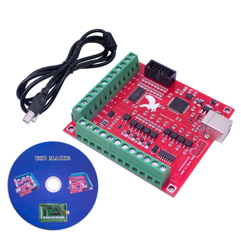 Płytka breakout CNC USB MACH3  – Mach3 Usb Cnc Controller 4 Axis 100Khz recenzja i cena