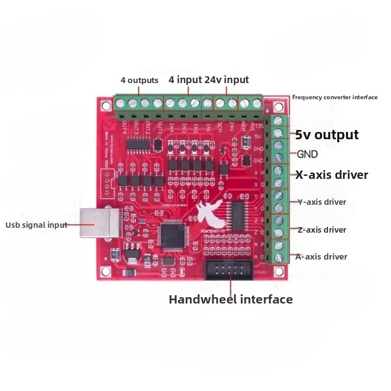 Płytka breakout CNC USB MACH3  – Mach3 Usb Cnc Controller 4 Axis 100Khz recenzja i cena