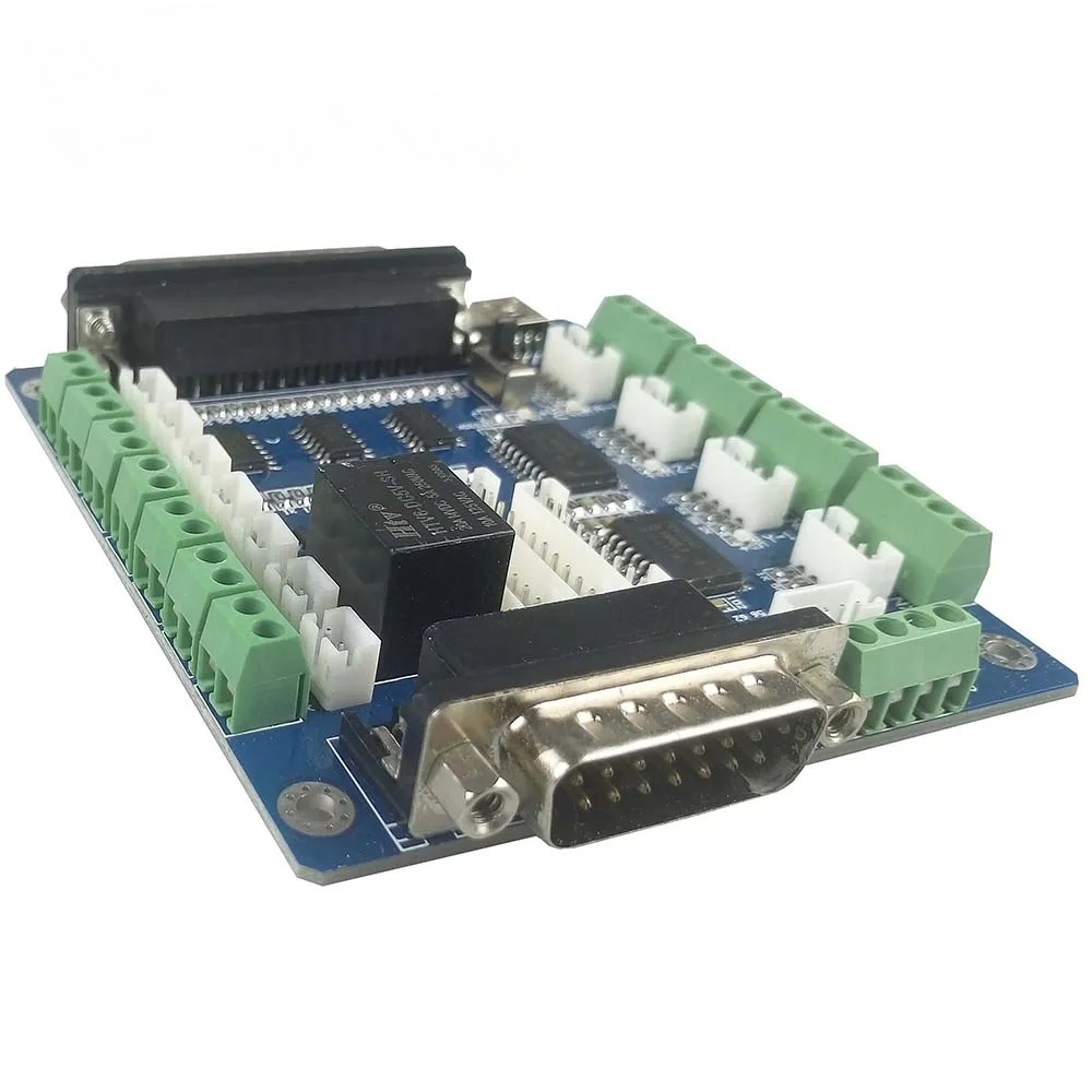 Płytka sterująca Mach3 5-osiow – 5 Axis Cnc Breakout Board Interface Mach3 recenzja i cena