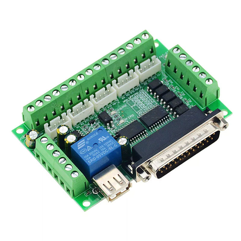 5-osiowy adapter interfejsu CN – 5 Axis Cnc Breakout Board Interface Mach3 recenzja i cena